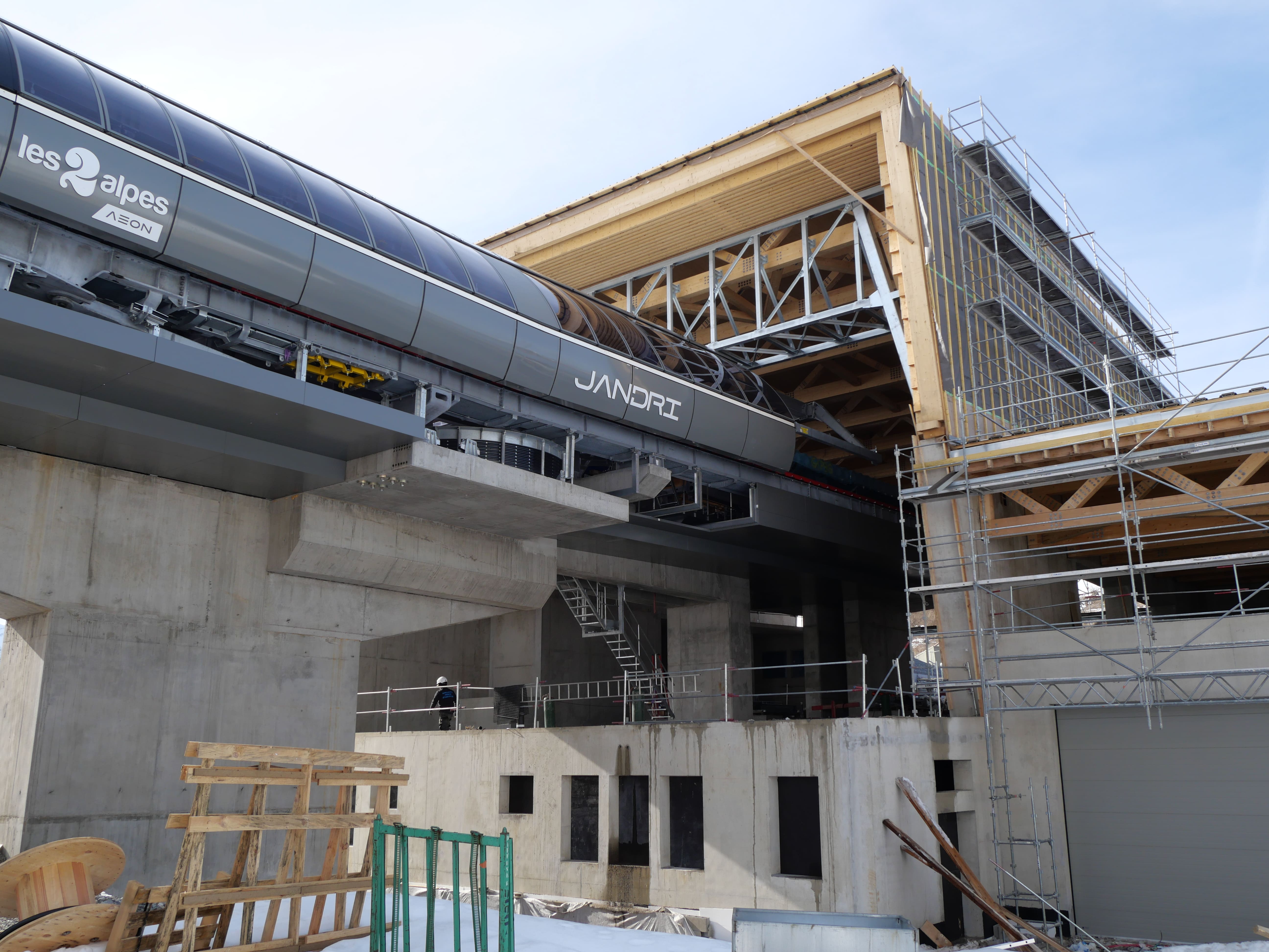 Gare les 2 ALPES 3S JANDRI